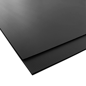 Black Polypropylene Corflute Floor Protection Sheet