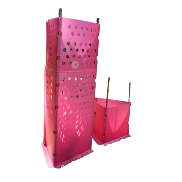 Polypropylene Material Corrugated Plastic Tree Guards Buy Corrugated